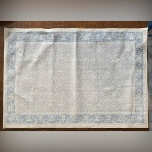 Ruggable Celestine Soft Blue Washable 2’x3’- Rug Cover - new/unused
